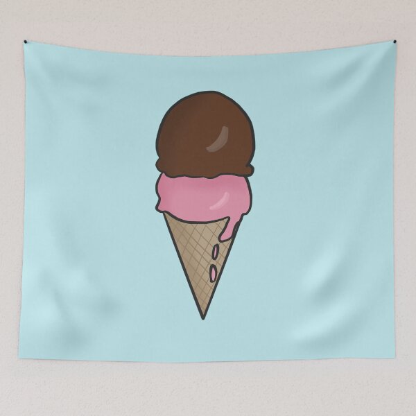 Item preview, Chocolate and Strawberry Ice cream  designed and sold by Geometrico22.