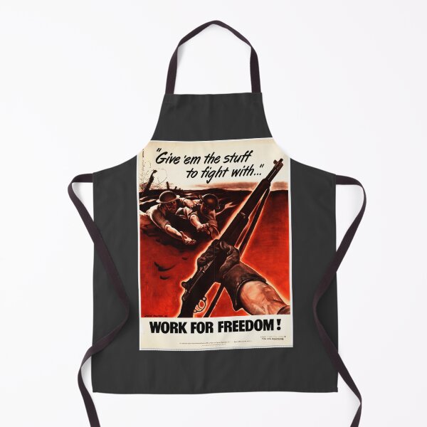 Item preview, Work for Freedom - USA War Poster designed and sold by PeacefulRiver.