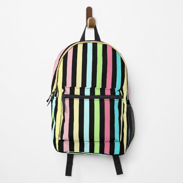 Item preview, Multicolor stripes,pastel colors stripes pattern designed and sold by cutecrazytshirt.
