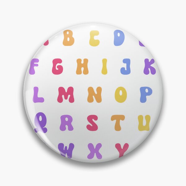 Item preview, ABC Alphabet Rainbow designed and sold by MadeByBeata.