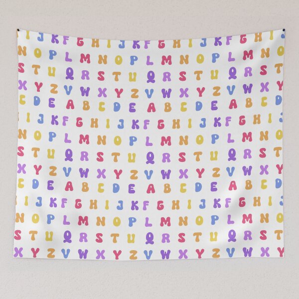 Item preview, ABC Alphabet Rainbow designed and sold by MadeByBeata.