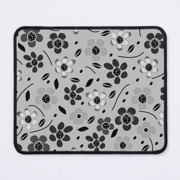 Item preview, Neutral, Inverted Gray and White Toned Floral Pattern background designed and sold by RyanCaudell.