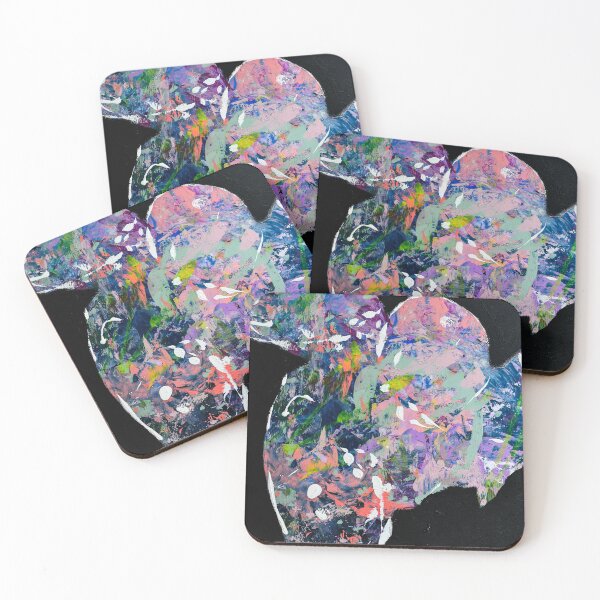 Item preview, Dream State: A black and neon painting by Alyssa Hamilton Art designed and sold by Alyssa Hamilton Art.