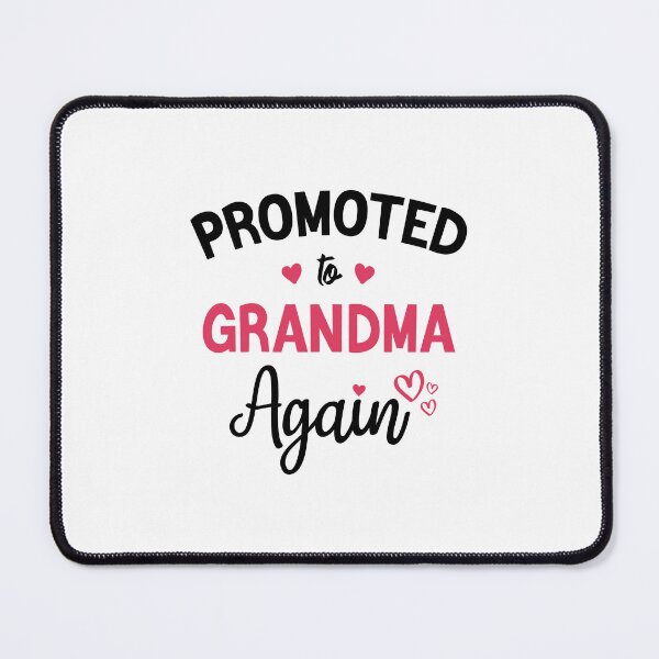 Item preview, Promoted to Grandma Again New Grandma Flowers Gift designed and sold by BestComicss.