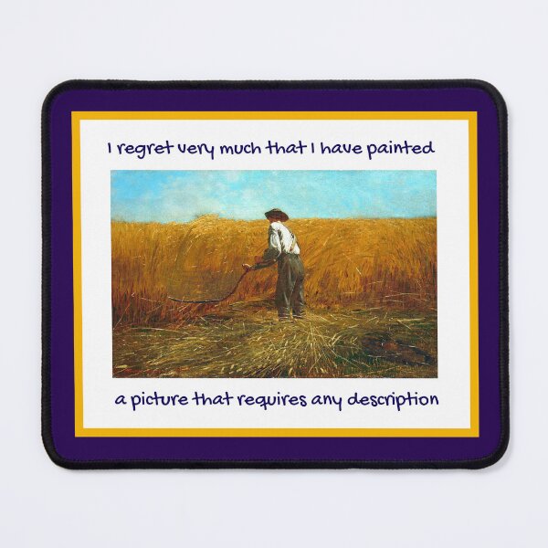 Item preview, Winslow Homer: The Veteran In A New Field 1865 designed and sold by artistoutfitter.