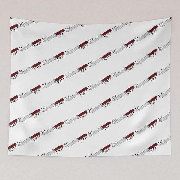 Item preview, Say Sorry (no blood) designed and sold by STILLBIRTH.