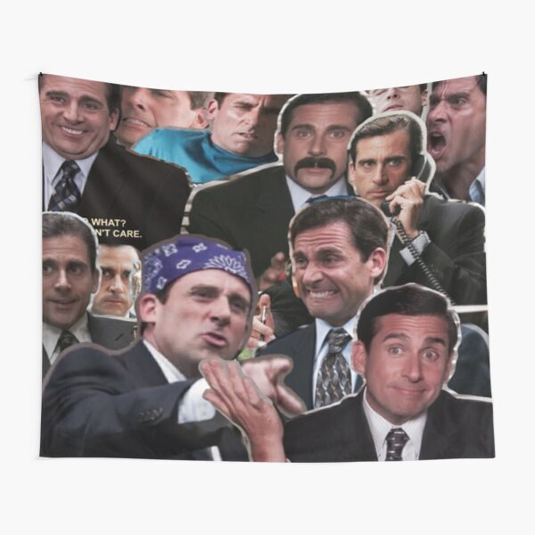 Michael Scott - The Office Collage Throw Pillow for Sale by Michaelws