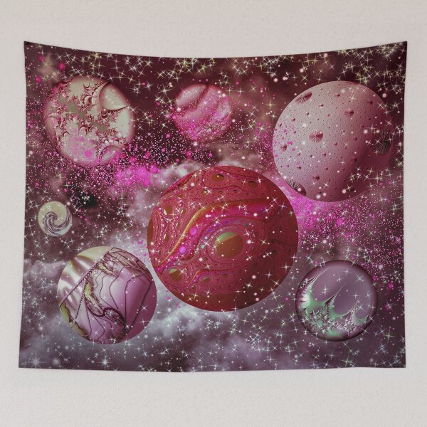 Item preview, Pink Fantasy Galaxy designed and sold by Roanemermaid.