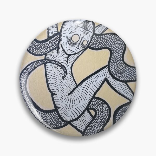 Item preview, Graffiti of the shapes of man and snake  designed and sold by PicHuang.