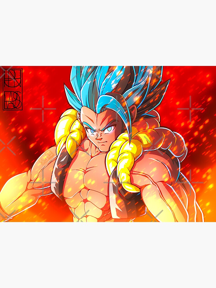 Gogeta Blue vs Broly | Art Board Print