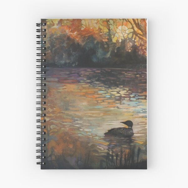 Item preview, Lake O'Brien Loon designed and sold by Elliott Art Studio.