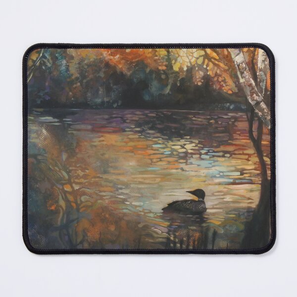 Item preview, Lake O'Brien Loon designed and sold by Elliott Art Studio.
