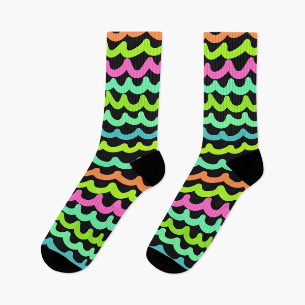 Item preview, Multicolor stripes,waves pattern designed and sold by cutecrazytshirt.
