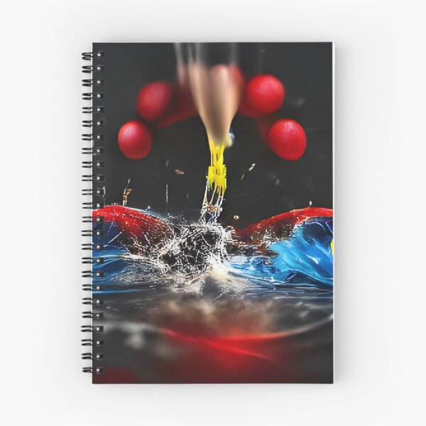 Item preview, AQUEOUS ART - BLUE, RED, YELLOW designed and sold by AqueousAI.
