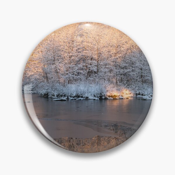 Item preview, Crisp Winter - Still and Beautiful after a Snowstorm designed and sold by Georgia Mizuleva.