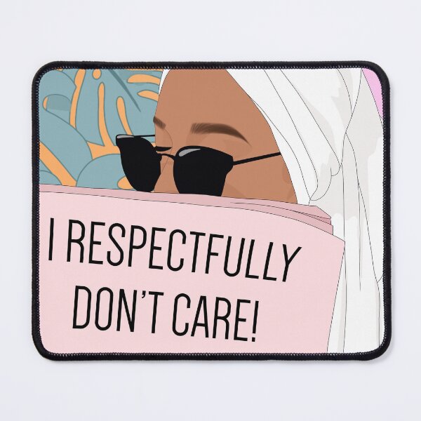 Item preview, I Respectfully Don't Care - Funny Quote  designed and sold by 50shades-of-gv.