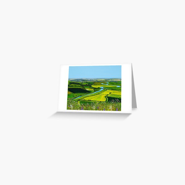 Mount Caburn Views Greeting Card