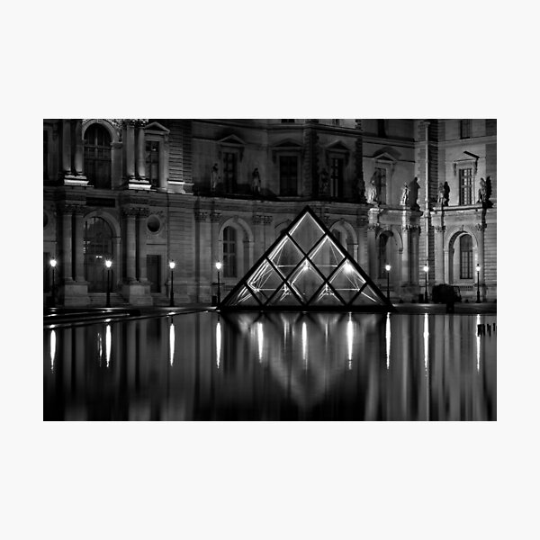 The Louvre Photographic Print