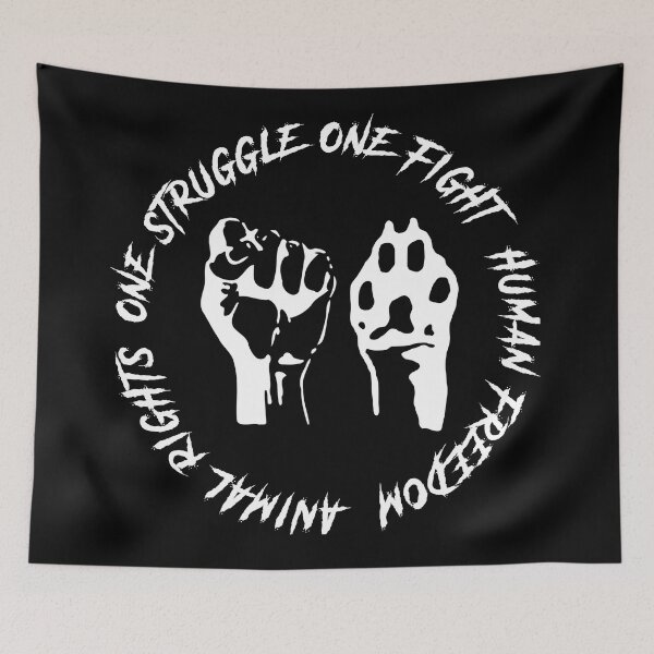 Item preview, Human Freedom, Animal Rights designed and sold by Peter H.