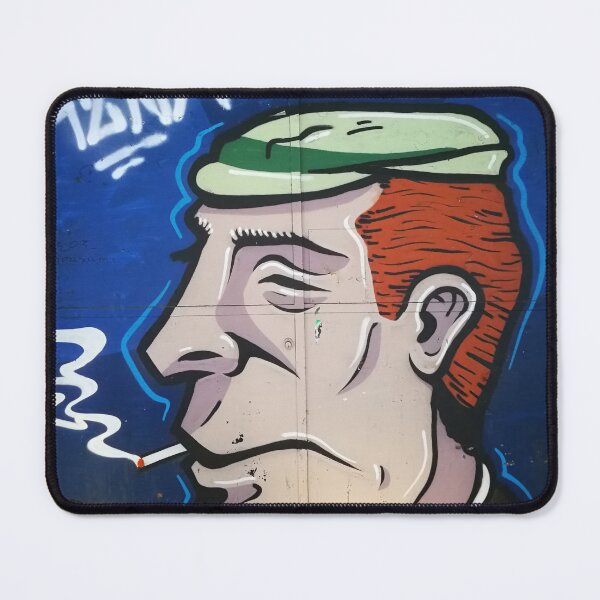 Item preview, Graffiti of smoking man designed and sold by PicHuang.