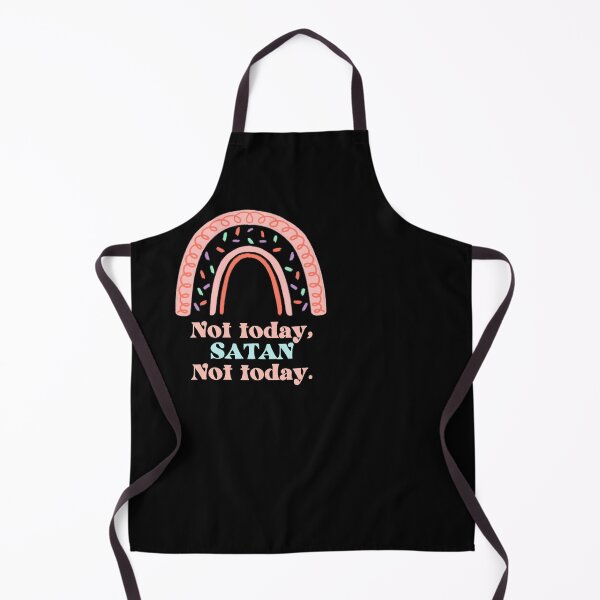 Item preview, Not Today, Satan Not Today Rainbow with Sprinkles designed and sold by erinbookdragon.