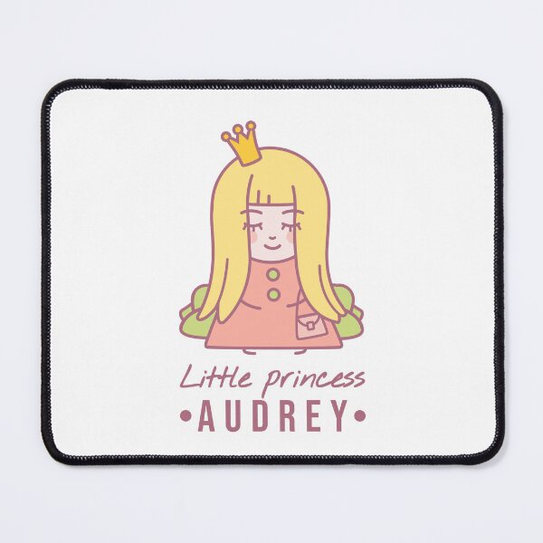 Item preview, Little princess Audrey | Blonde girl with a crown on her head and a bag sits on the couch designed and sold by AnnaRuz.