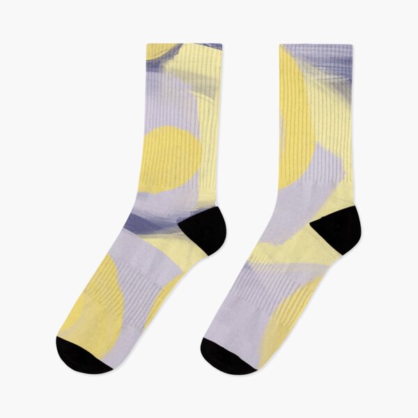 Item preview, Lemon and Lavender Painted Shapes designed and sold by DesignsByJaycee.