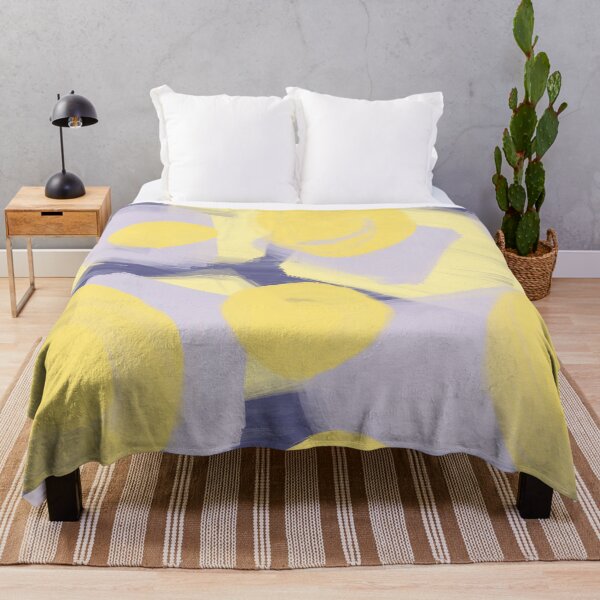 Item preview, Lemon and Lavender Painted Shapes designed and sold by DesignsByJaycee.
