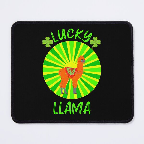Item preview, St. Patrick's Day Lucky Llama designed and sold by ACC .