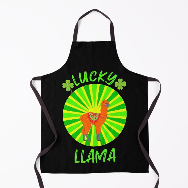 Item preview, St. Patrick's Day Lucky Llama designed and sold by ACC .