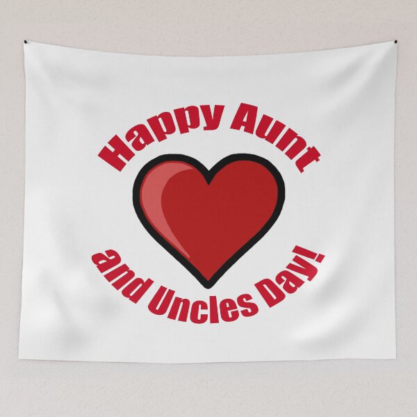 Item preview, Happy Aunt and Uncles Day! designed and sold by blakcirclegirl.