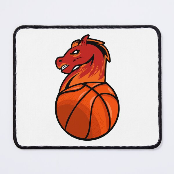 Item preview, red horse basketball with bright orange Basketball designed and sold by Scopestor.