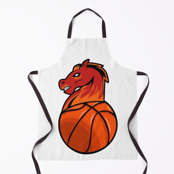 Item preview, red horse basketball with bright orange Basketball designed and sold by Scopestor.