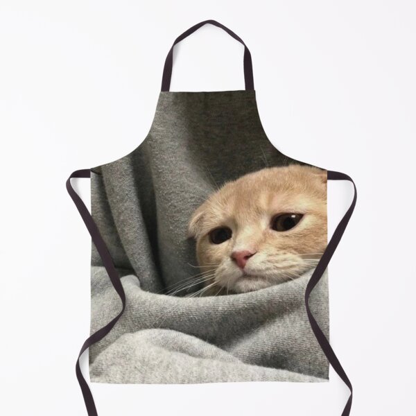 Item preview, sad cute cat | kawaii cat designed and sold by jassine11.
