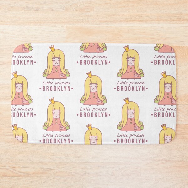 Item preview, Little princess Brooklyn | Blonde girl with a crown on her head and a bag sits on the couch  designed and sold by AnnaRuz.