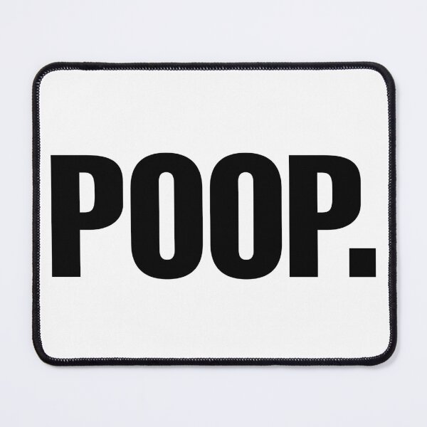 Item preview, Poop (black) designed and sold by TextualDeviancy.