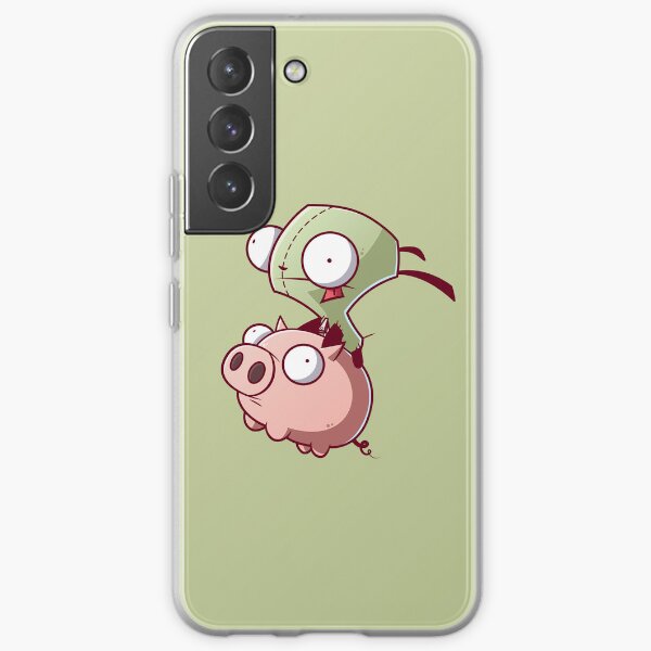 Gir et son cochon | Art de la bande dessinée - Illustration Coque souple Samsung Galaxy