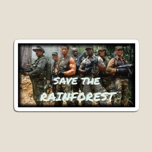 Item preview, Save the Rainforest by Arnold Schwarzenegger designed and sold by EinsamerBaum.