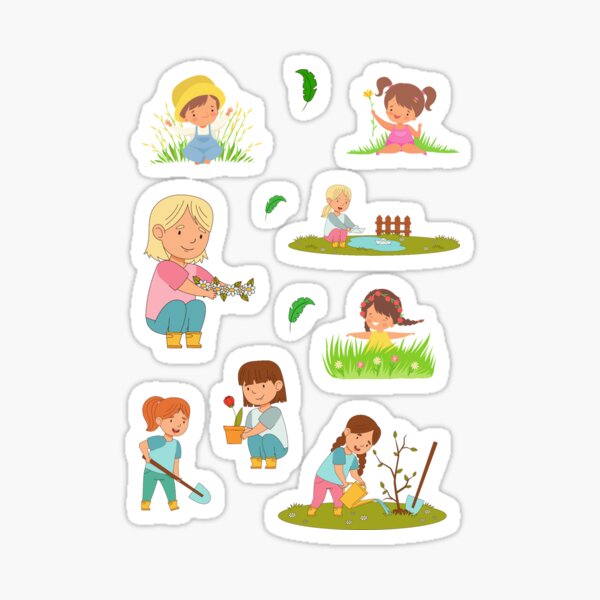 Spring Seasonal Stickers and Magnets Sticker for Sale by YuviMK