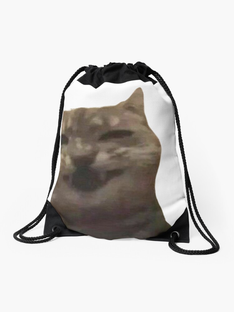 Cat loading icon meme | Drawstring Bag