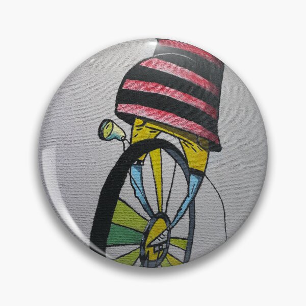 Item preview, Graffiti of a man riding a wheelbarrow designed and sold by PicHuang.