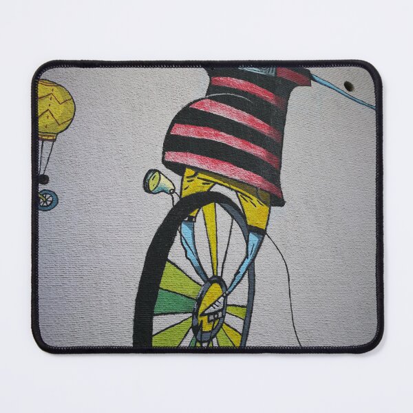 Item preview, Graffiti of a man riding a wheelbarrow designed and sold by PicHuang.