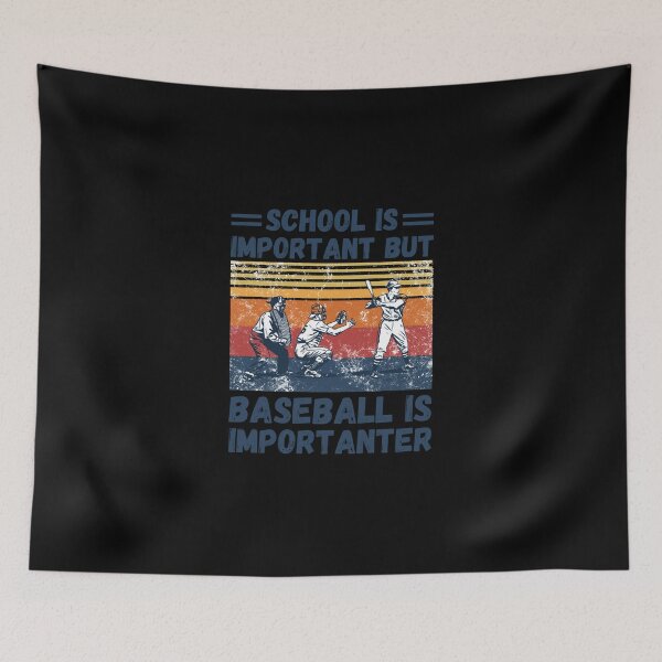 Item preview, La escuela es importante pero el béisbol es más importante Pegatina designed and sold by mercedesfr47.