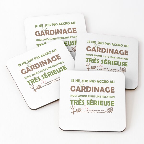 Item preview, je ne suis pas accro au gardinage nous avons juste une relation très serieuse Jardinage Jardinier Retraite Jardin illustation mamy Humour designed and sold by KHELISTORE.