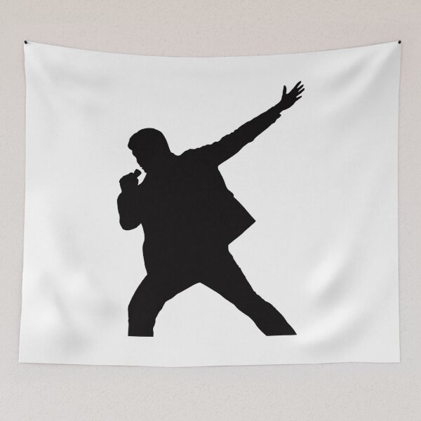 Item preview, singing man silhouettes designed and sold by TopMerchz.