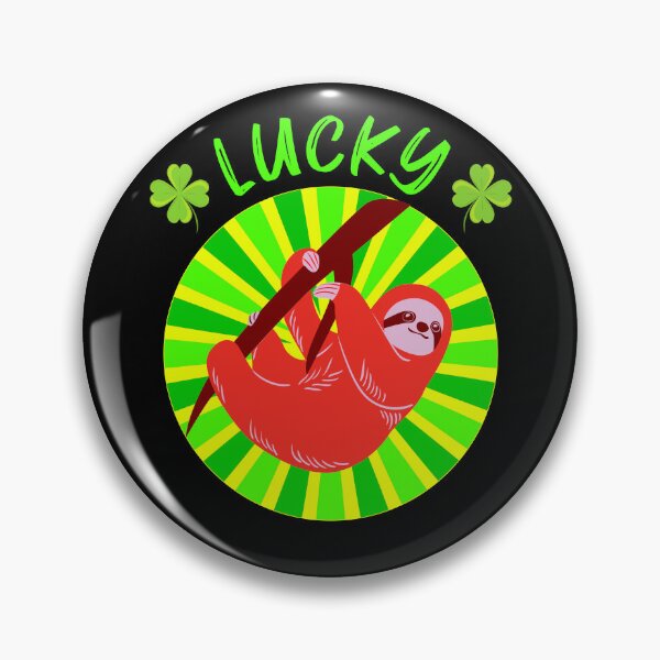 Item preview, St. Patrick's Day Lucky Sloth designed and sold by ACC .