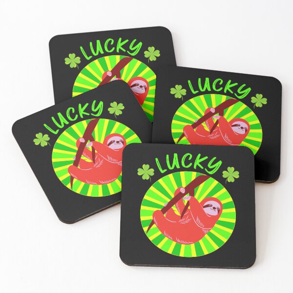 Item preview, St. Patrick's Day Lucky Sloth designed and sold by ACC .