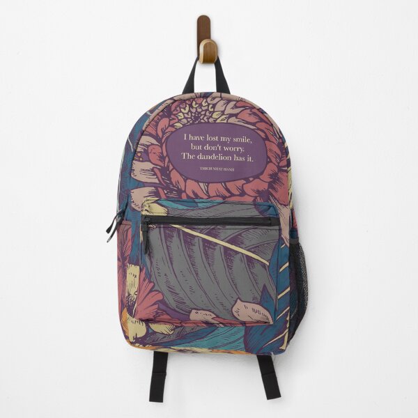 Item preview, I have lost my smile,  but don't worry. The dandelion has it. - Thich Nhat Hanh designed and sold by StudioCitrine.