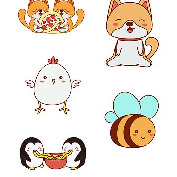 Cute Animal Sticker Pack 5 | Pegatina