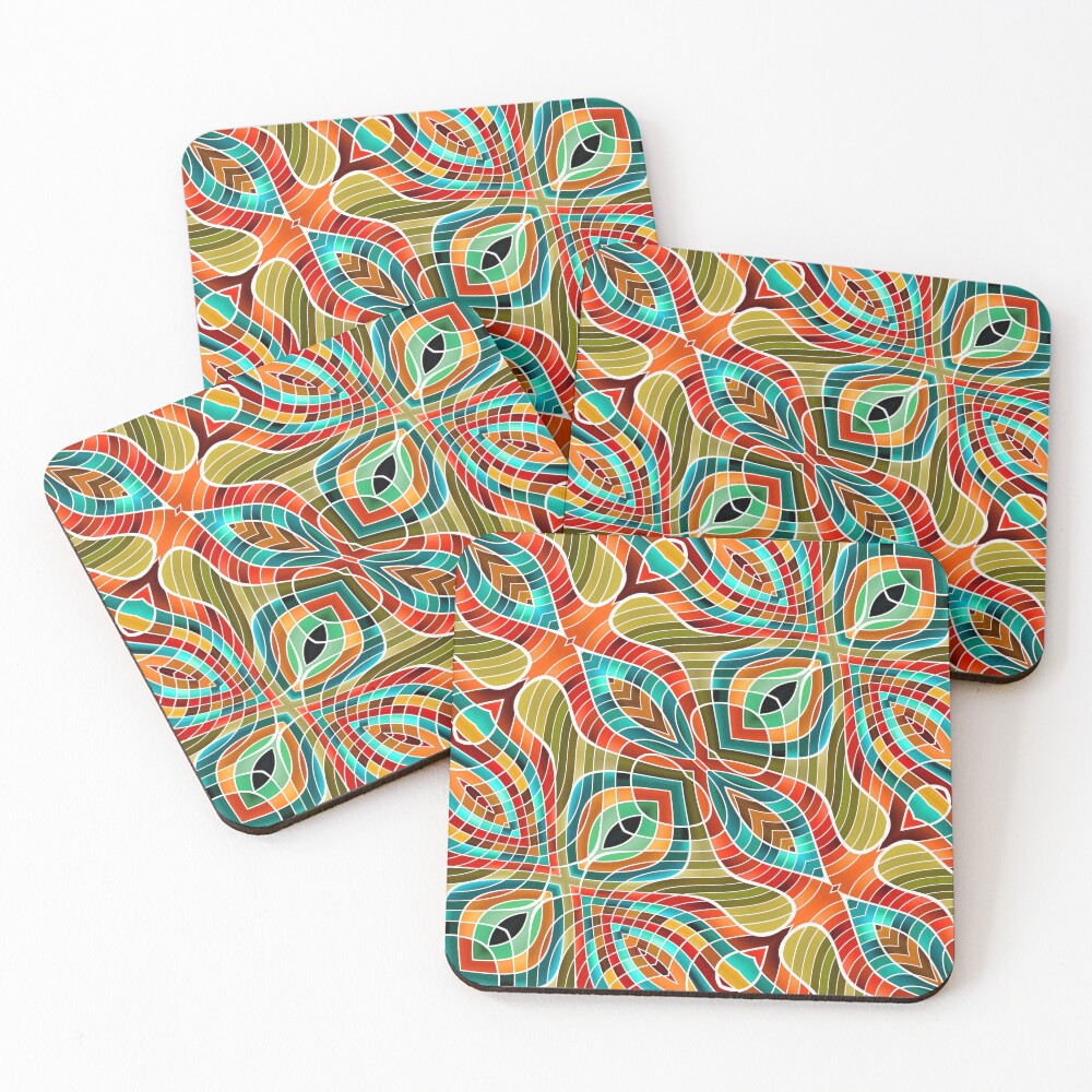 Item preview, Coasters (Set of 4) designed and sold by PatternsofLife.